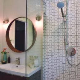 Modern Hexagon Bathroom Details
