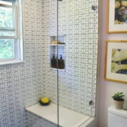 Modern Hexagon Bathroom 4